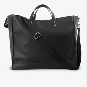 Thirty One Gifts Vegan Leather Square Satchel Tote Bag NWT